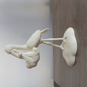 Snowbabies "NEW BABY HANDLE WITH CARE"